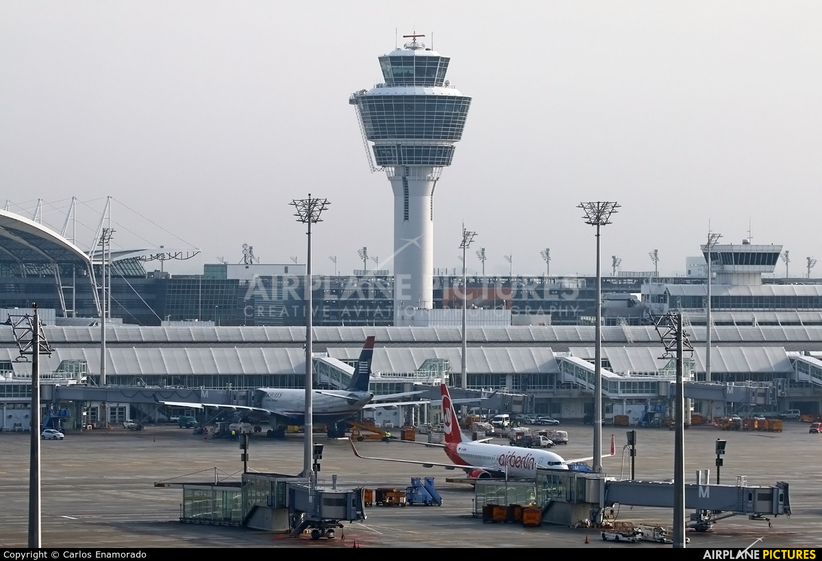 - Airport Overview - aircraft at Munich