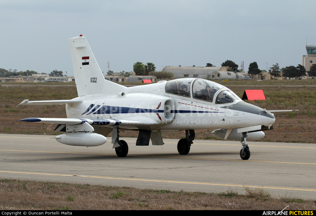 Egypt - Air Force 6322 aircraft at Malta Intl