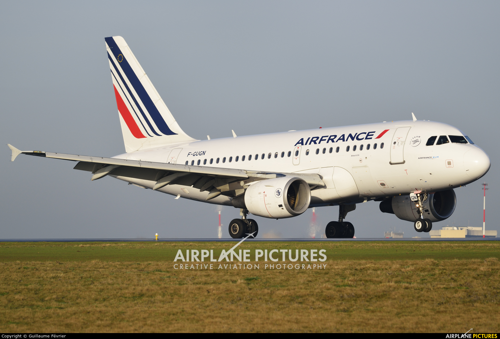 Air France F-GUGN aircraft at Paris - Charles de Gaulle