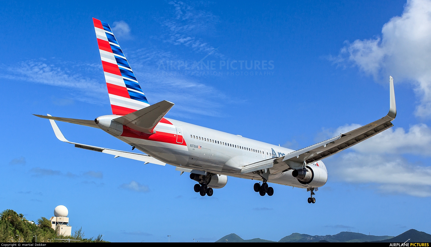 American Airlines N378AN aircraft at Sint Maarten - Princess Juliana Intl