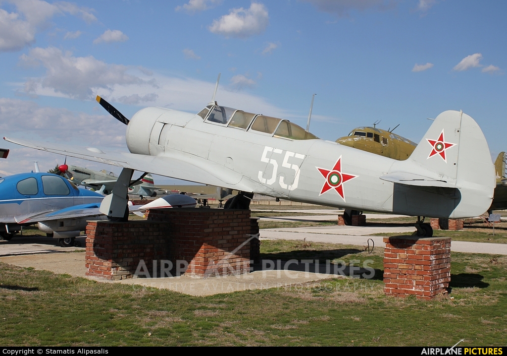 Bulgaria - Air Force 55 aircraft at Plovdiv - Krumovo