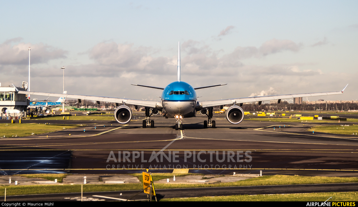 KLM - aircraft at Amsterdam - Schiphol