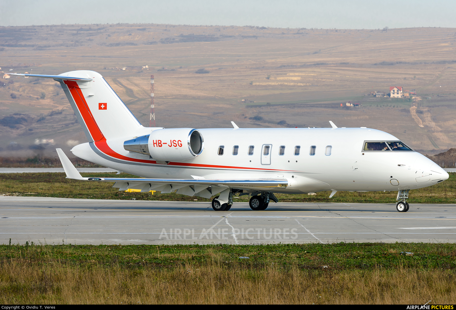 Private HB-JSG aircraft at Cluj Napoca - Someseni