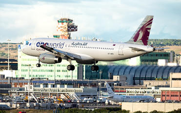 A7-AHO - Qatar Airways Airbus A320