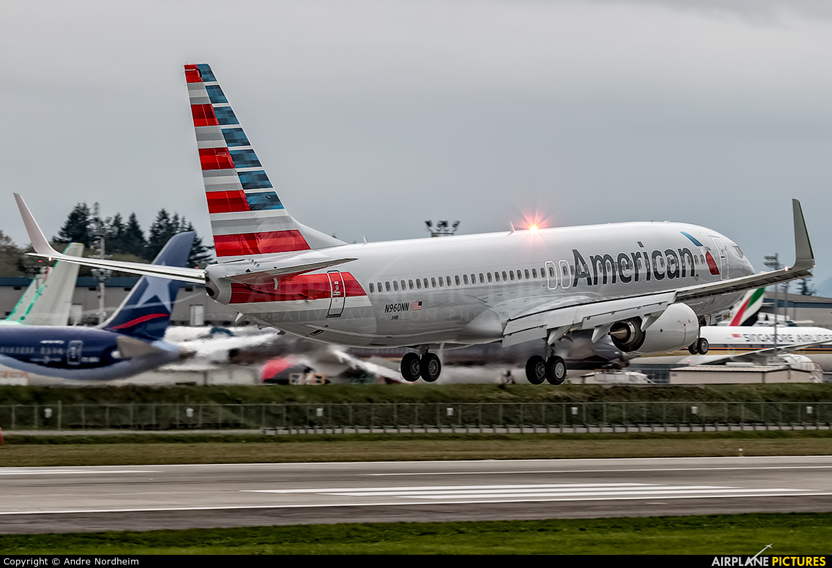 American Airlines N960NN aircraft at Everett - Snohomish County / Paine Field