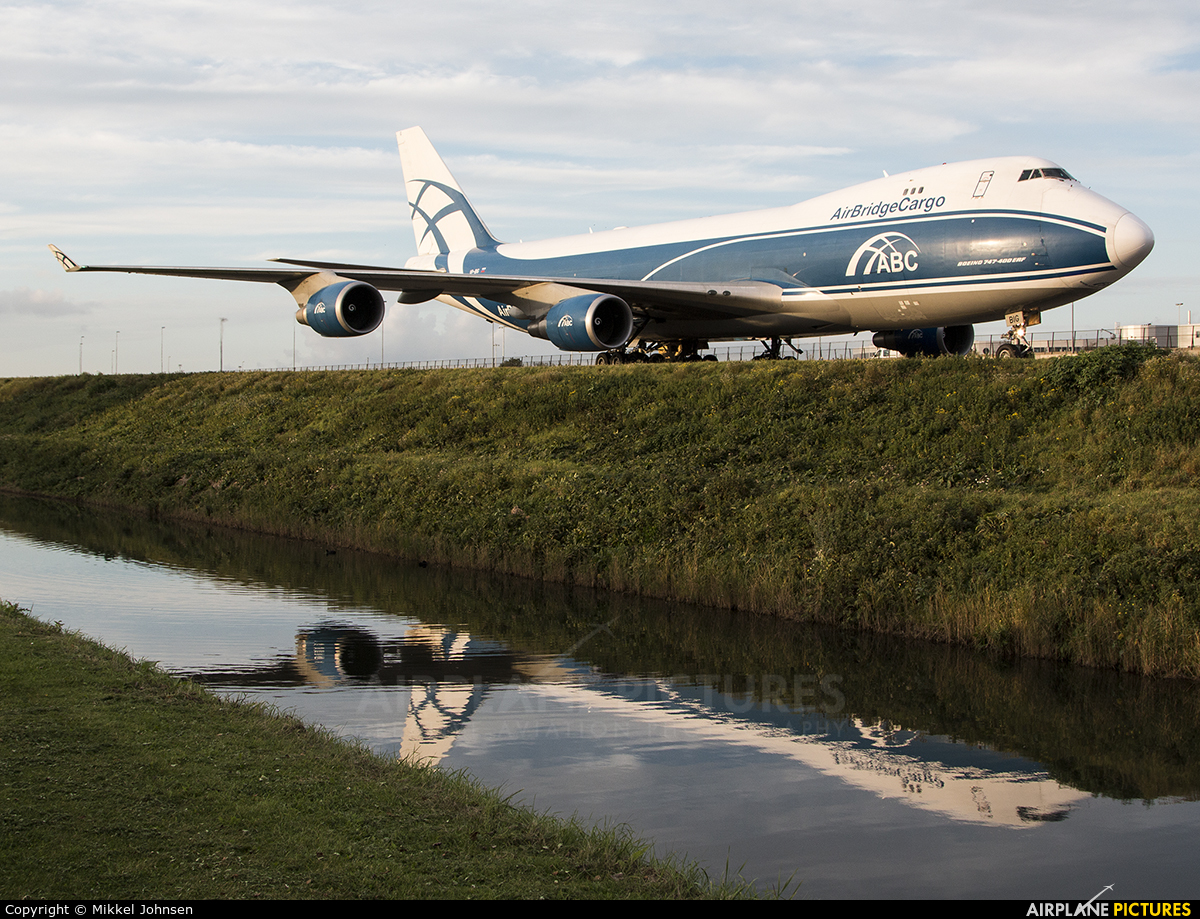Air Bridge Cargo VP-BIG aircraft at Amsterdam - Schiphol