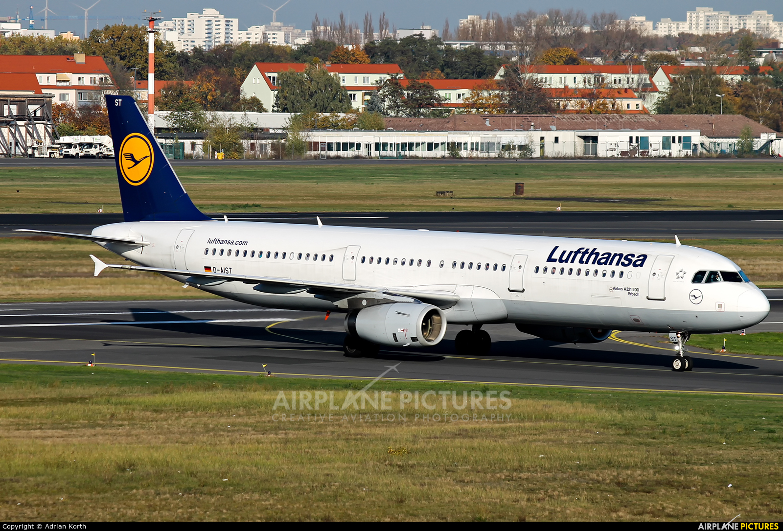 Lufthansa D-AIST aircraft at Berlin - Tegel