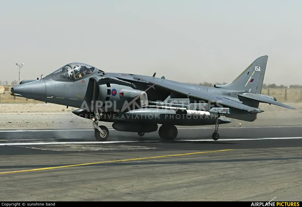 Royal Air Force ZD348 aircraft at Kandahar