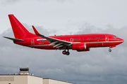 Southwest new B737 ex-Germania arriving in Paine Field for painting title=