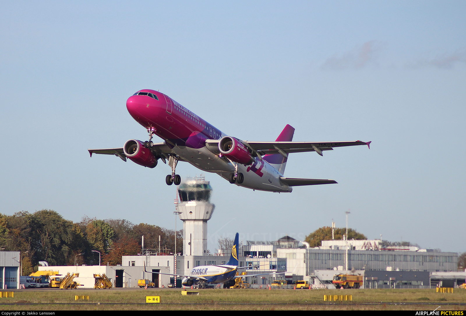 Wizz Air HA-LWF aircraft at Maastricht - Aachen