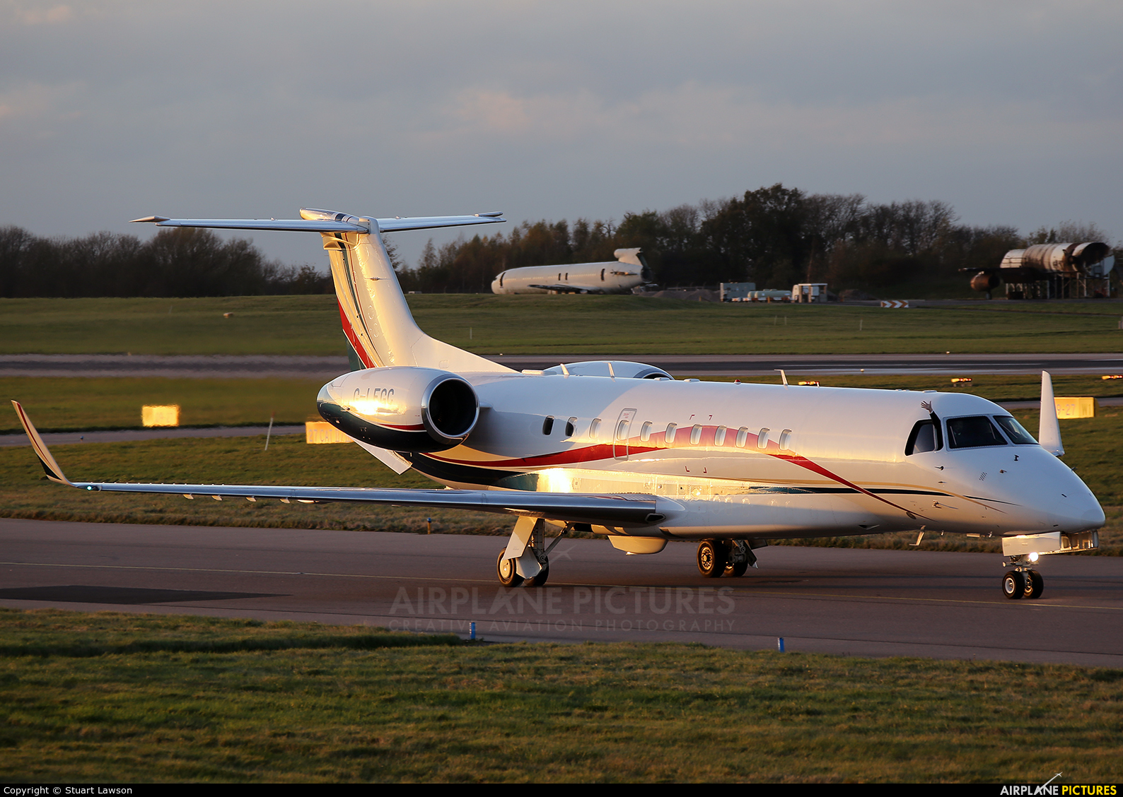 London Executive Aviation G-LEGC aircraft at East Midlands