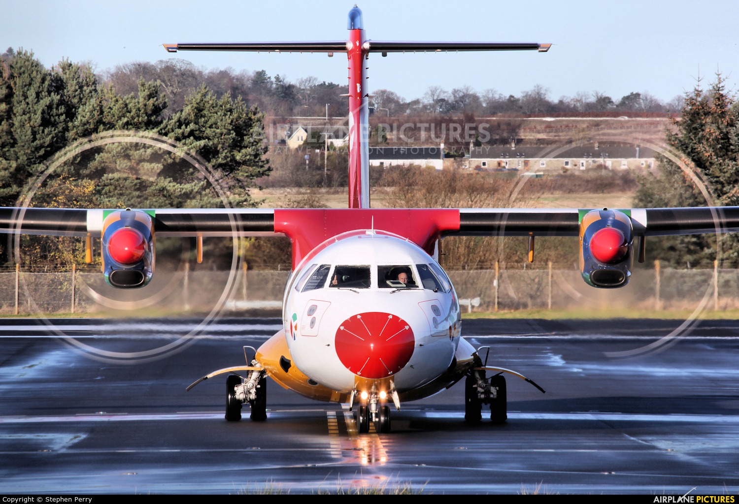 Danish Air Transport OY-RUG aircraft at Edinburgh