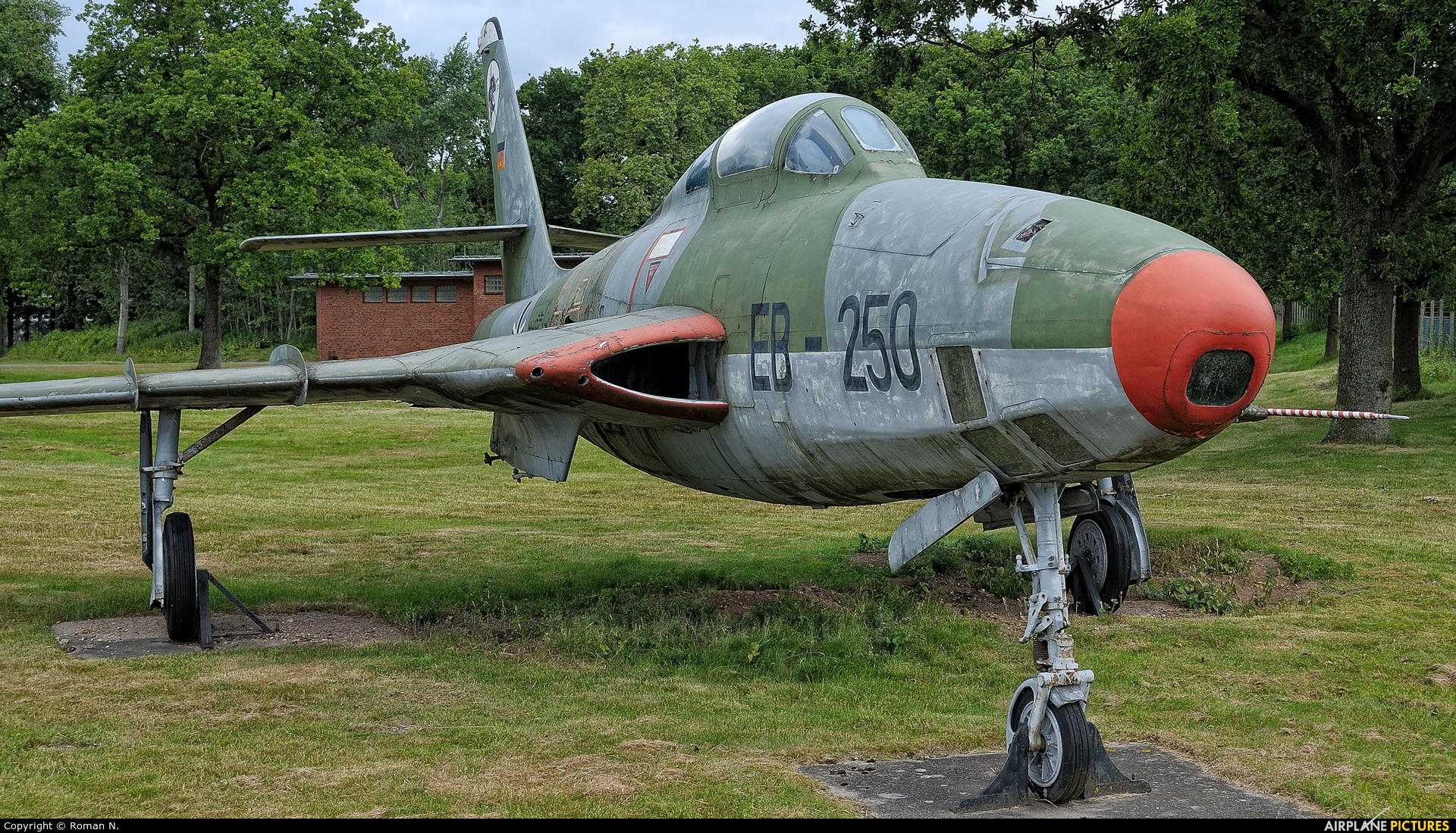 Germany - Air Force EB-250 aircraft at Schleswig-Jagel