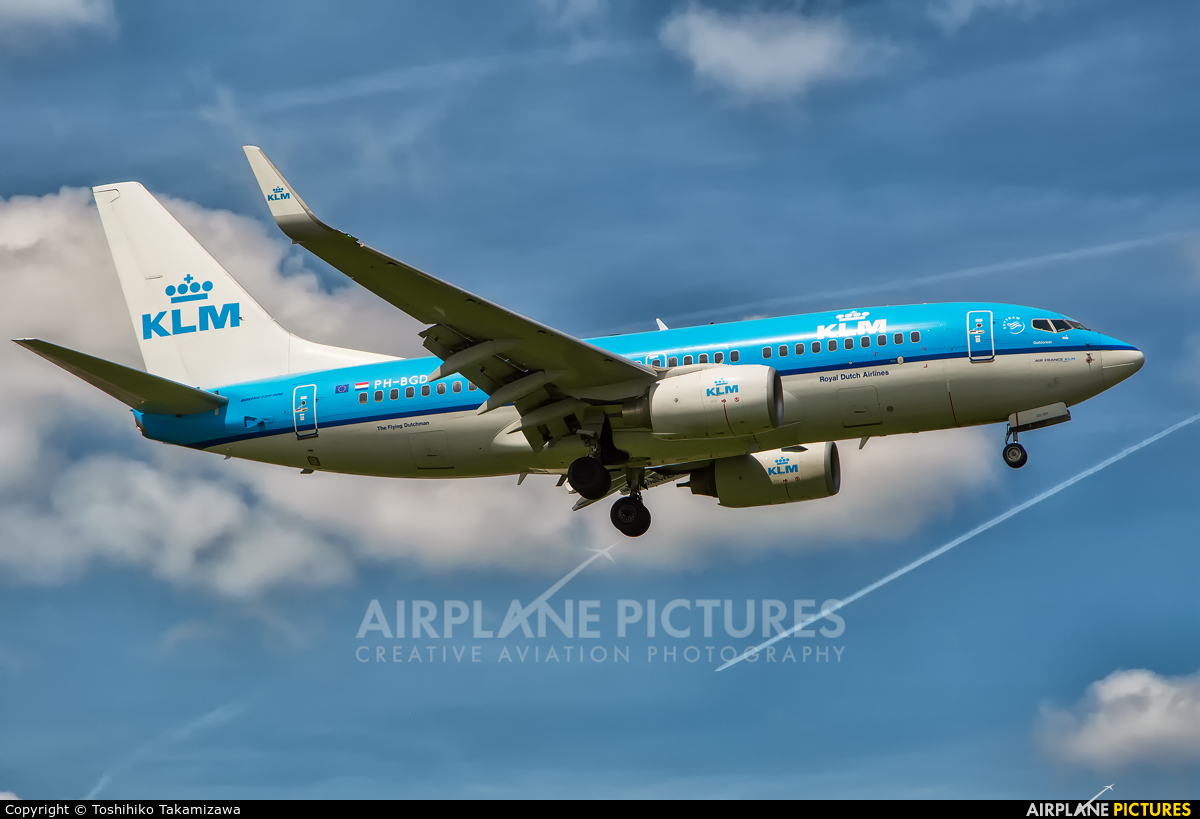 KLM PH-BGD aircraft at Amsterdam - Schiphol