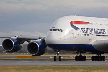 G-XLEC - British Airways Airbus A380