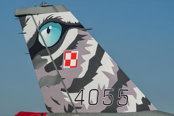 4055 - Poland - Air Force Lockheed Martin F-16C block 52+ Jastrząb