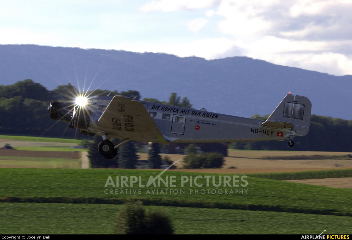 Ju-Air HB-HOY aircraft at Payerne