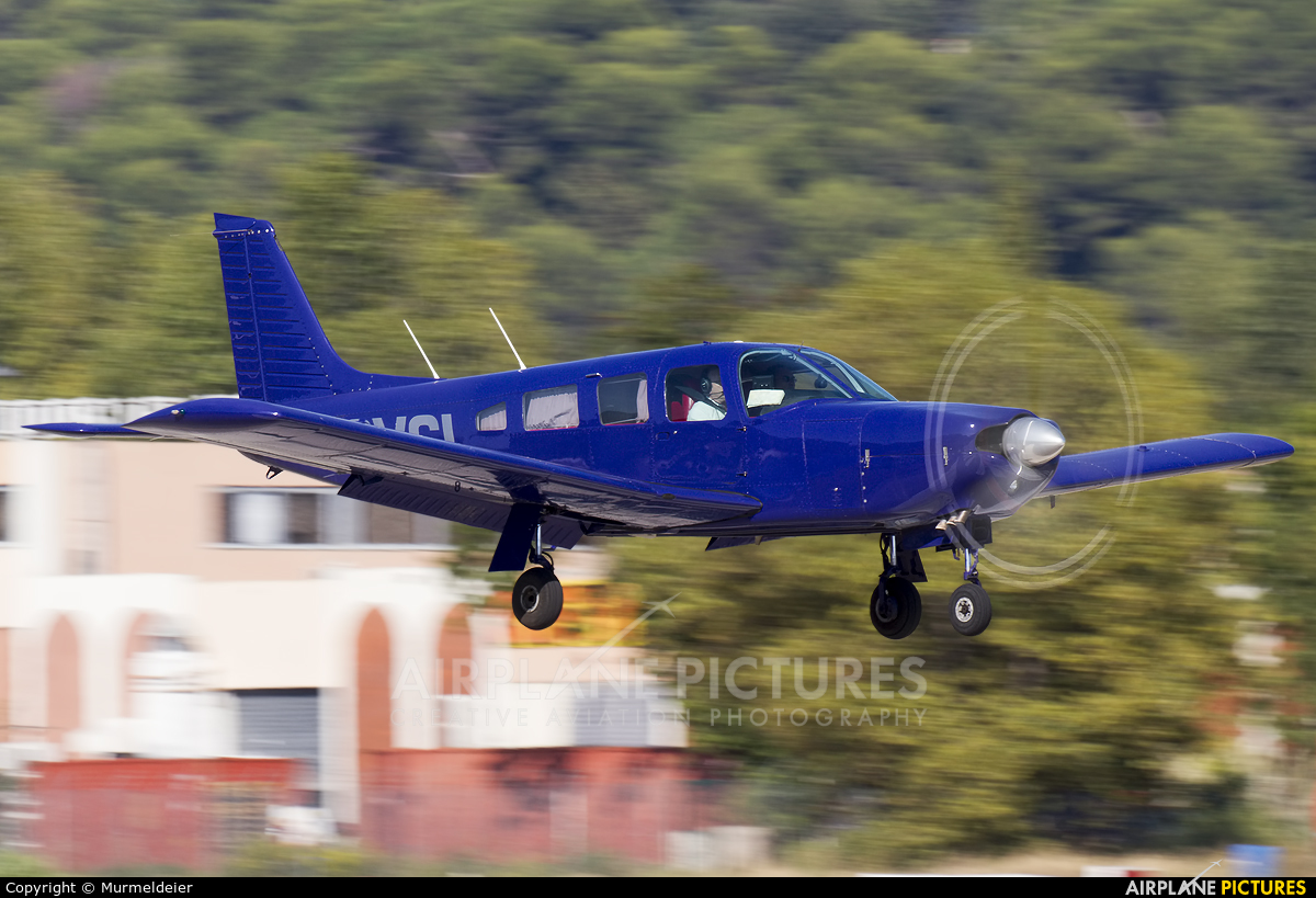 Private F-GVCL aircraft at Cannes - Mandelieu