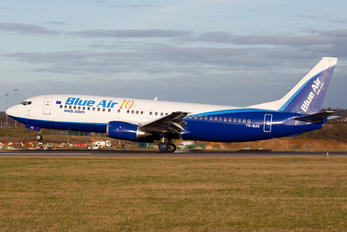YR-BAK - Blue Air Boeing 737-400
