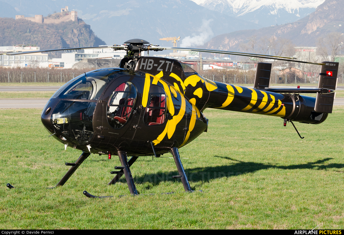 Private HB-ZTI aircraft at Bolzano