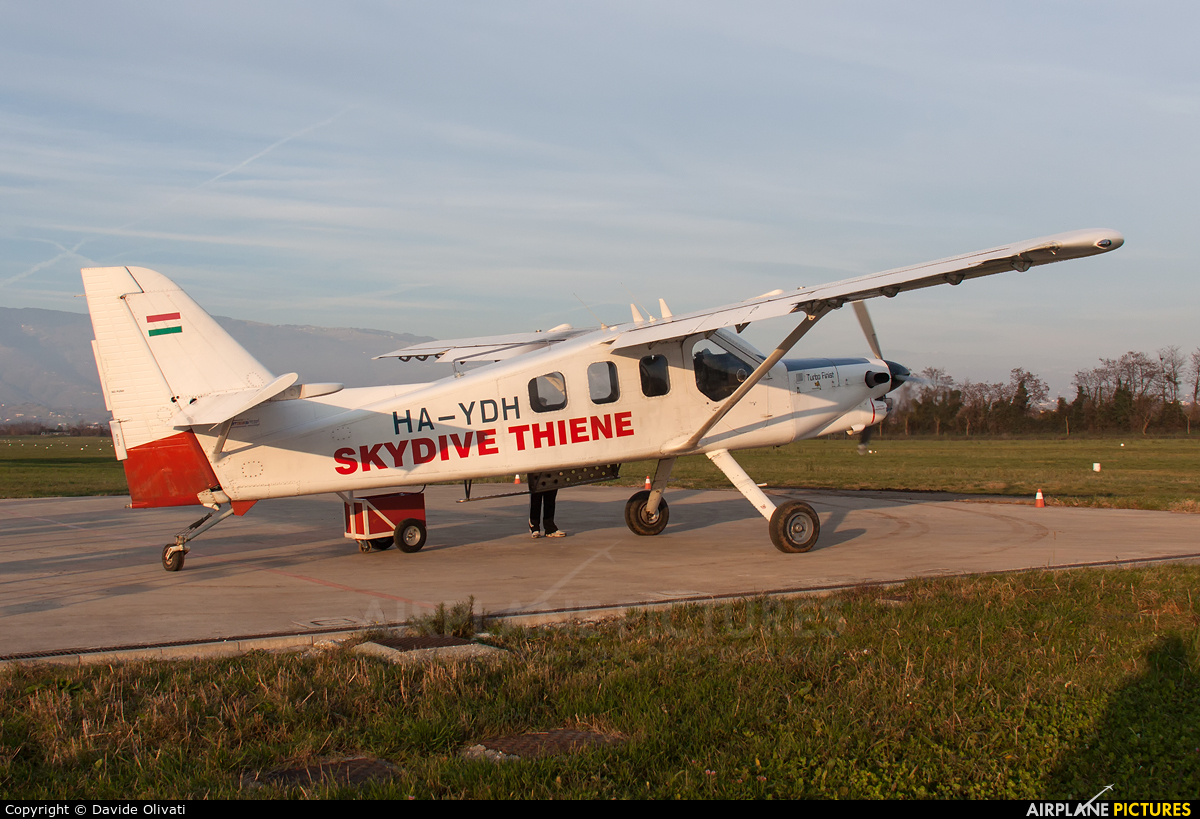 Skydive Thiene HA-YDH aircraft at Thiene - Arturo Ferrarin