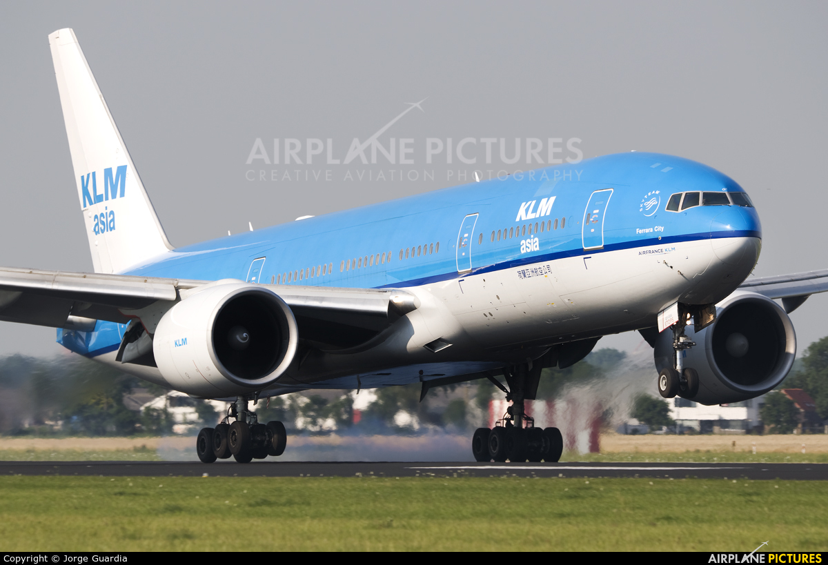 KLM Asia PH-BQF aircraft at Amsterdam - Schiphol