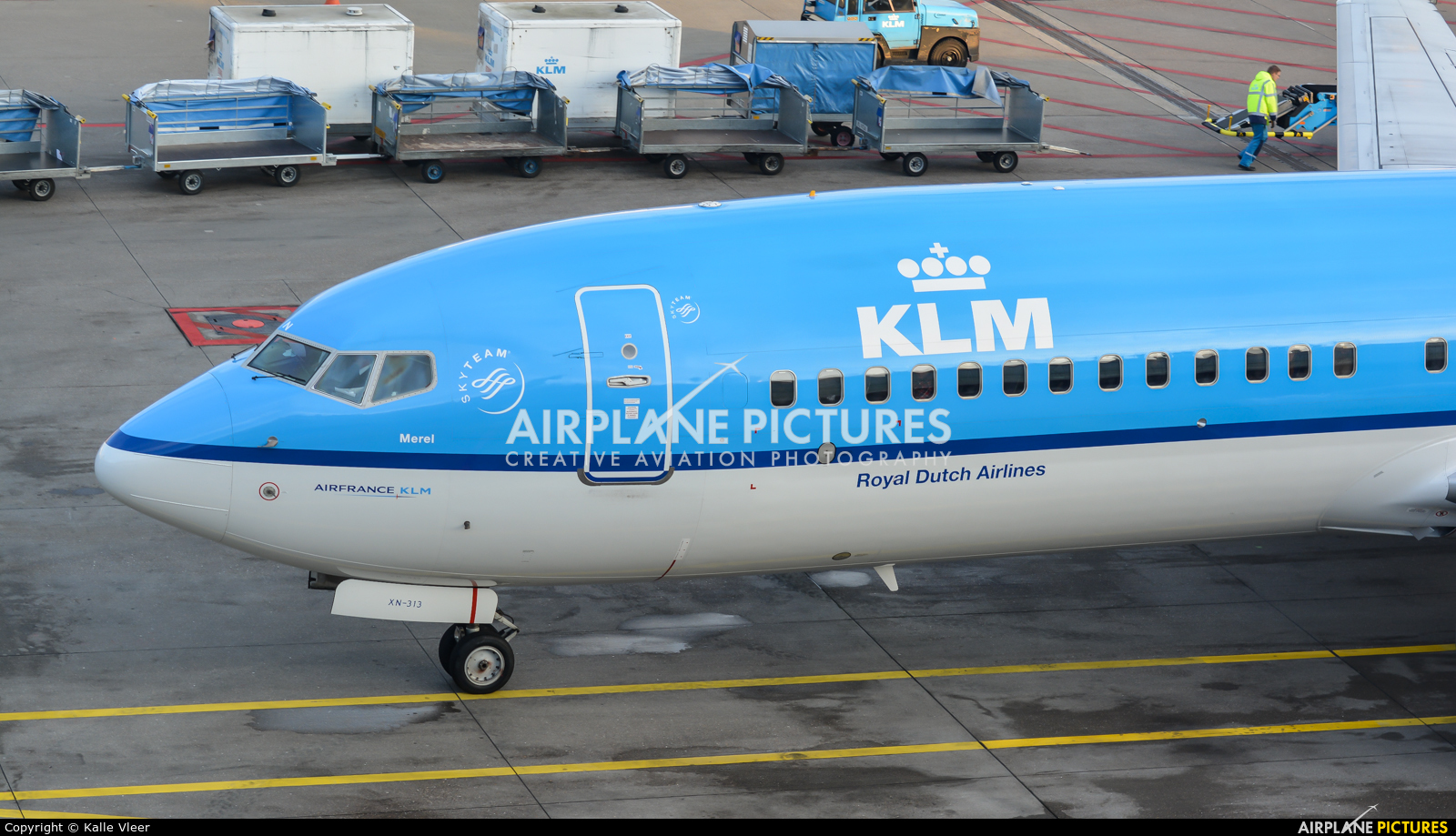 KLM PH-BXN aircraft at Amsterdam - Schiphol