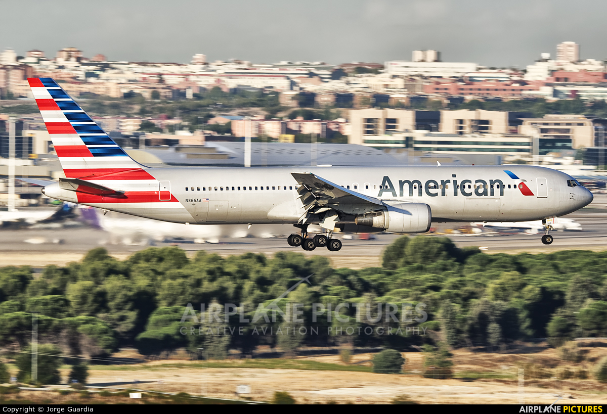 American Airlines N366AA aircraft at Madrid - Barajas