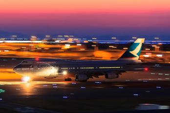 B-HUF - Cathay Pacific Boeing 747-400