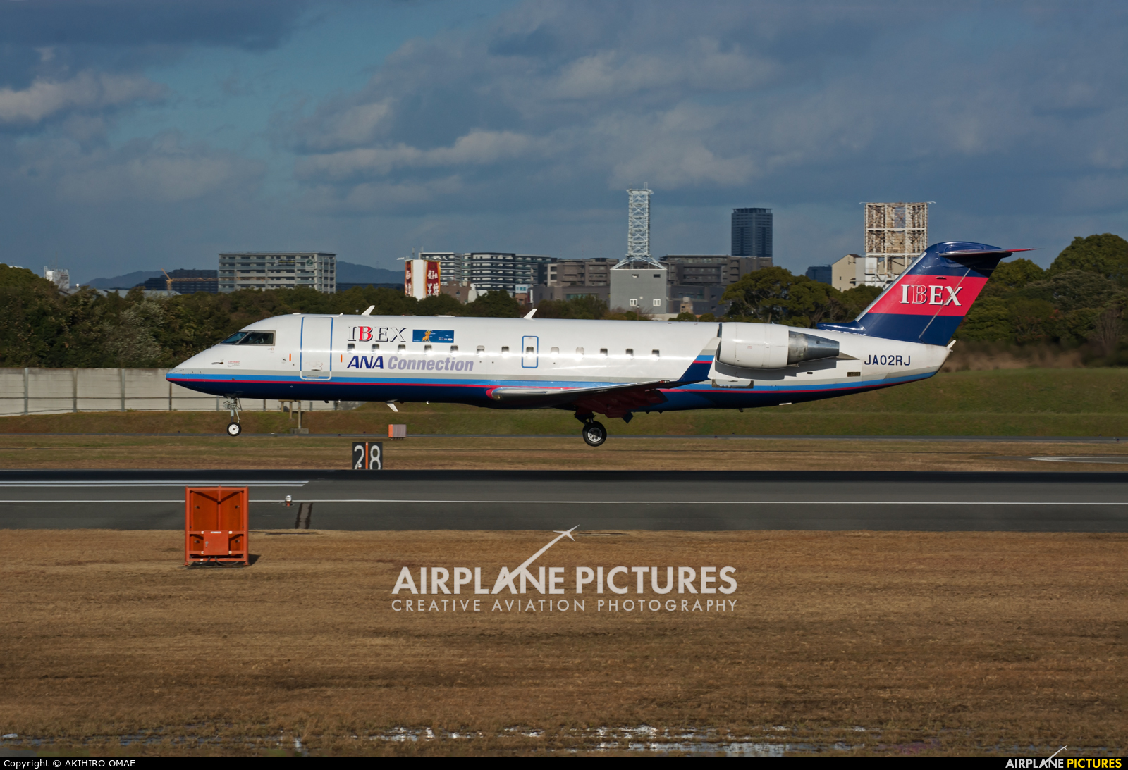 Ibex Airlines - ANA Connection JA02RJ aircraft at Osaka - Itami Intl