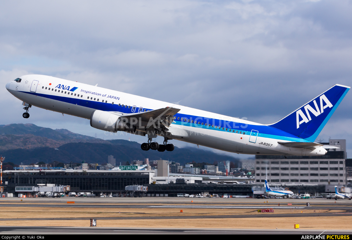 ANA - All Nippon Airways JA8357 aircraft at Osaka - Itami Intl
