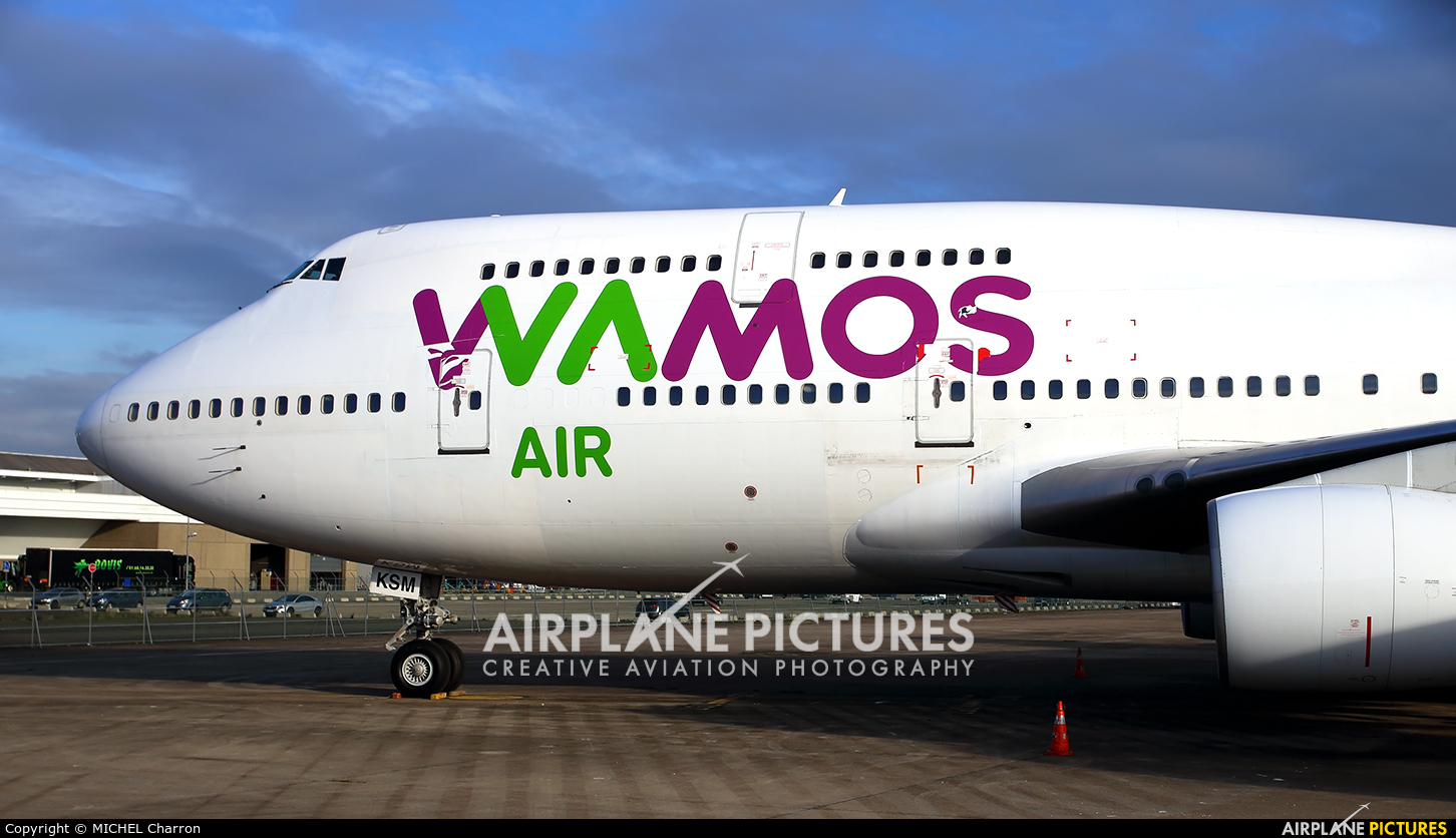 Wamos Air EC-KSM aircraft at Paris - Orly
