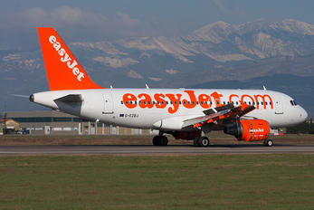 G-EZBJ - easyJet Airbus A319