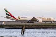 Real Madrid logojet on Emirates Boeing 777-300ER title=