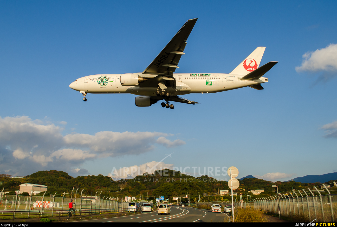 JAL - Japan Airlines JA8984 aircraft at Fukuoka