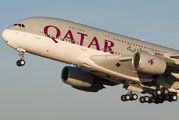 A7-APB - Qatar Airways Airbus A380 aircraft