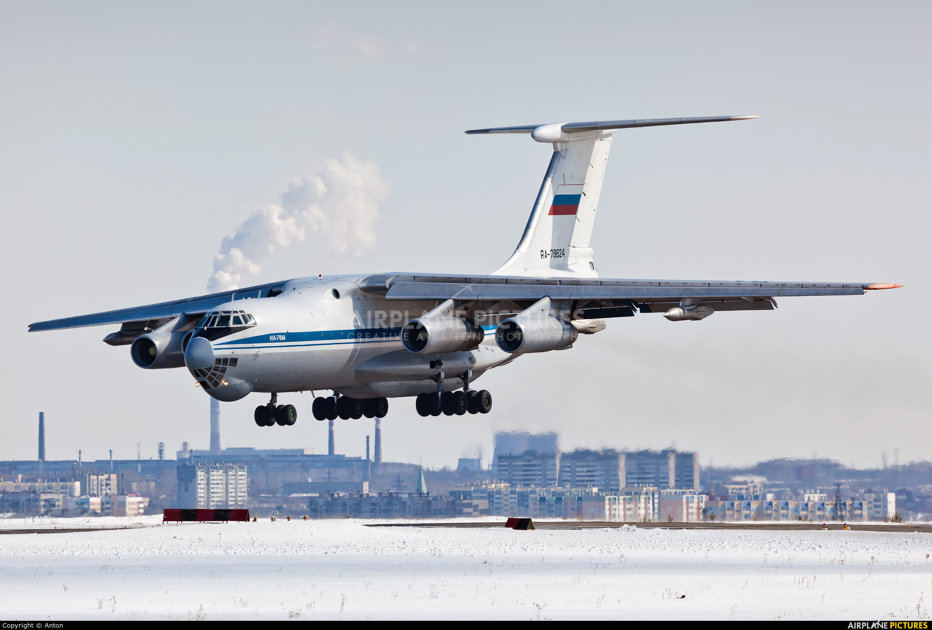 Russia - Air Force RA-78824 aircraft at Chelyabinsk Shagol