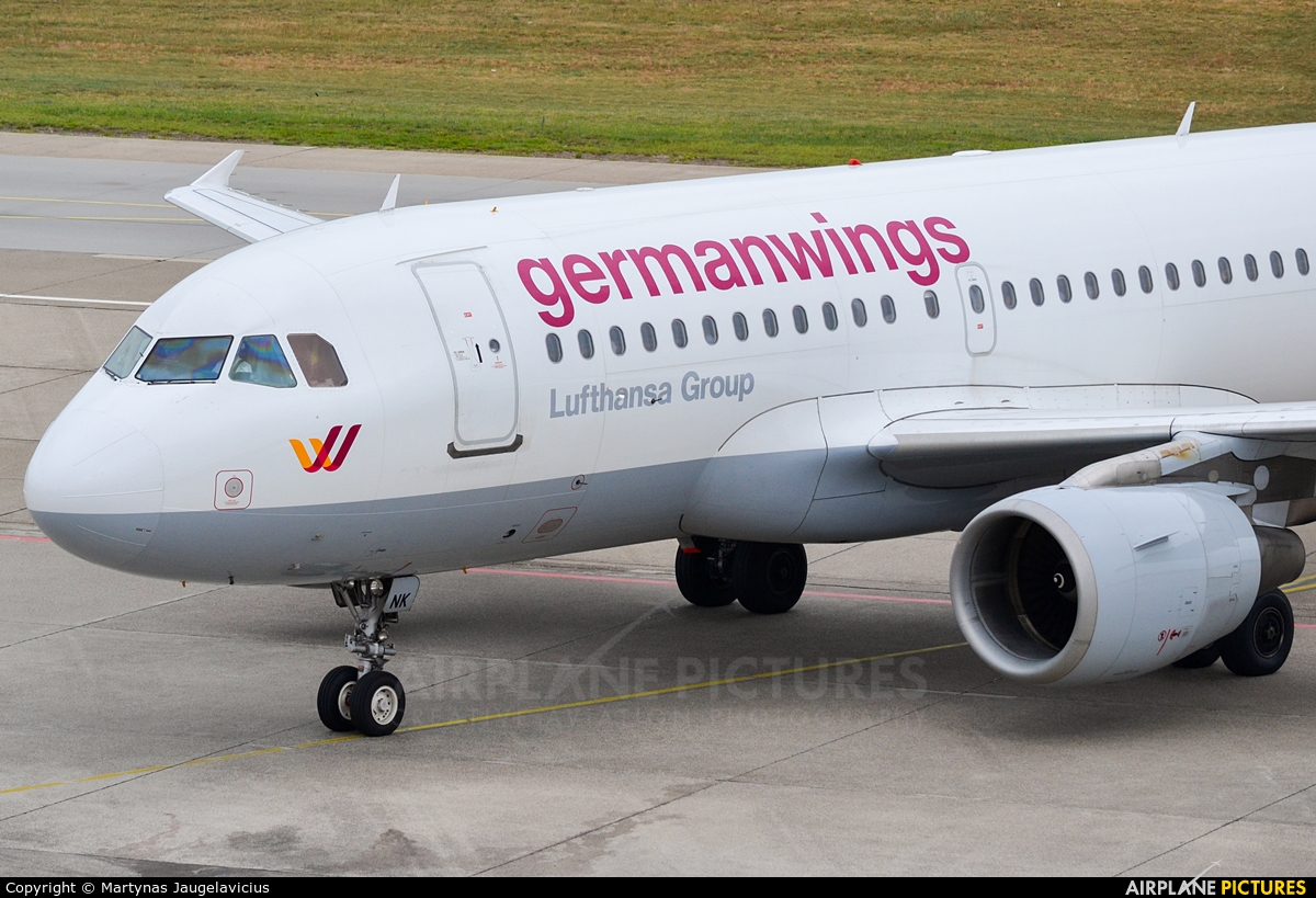 Germanwings D-AKNK aircraft at Berlin - Tegel