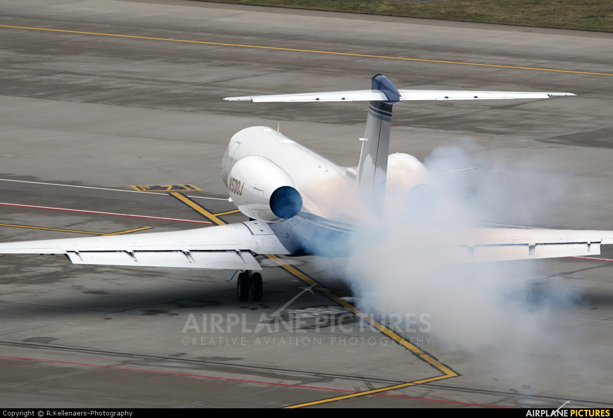 Private N500J aircraft at Zurich
