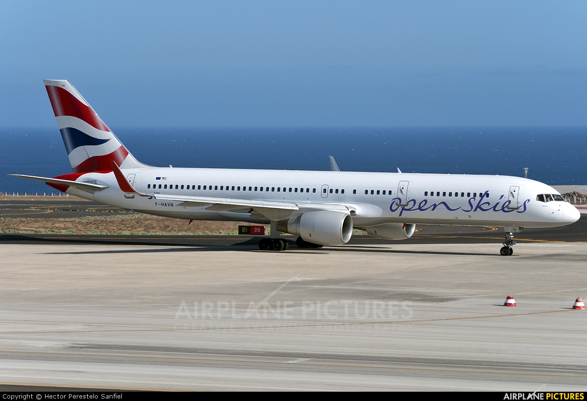 British Airways - Open Skies F-HAVN aircraft at Tenerife Sur - Reina Sofia