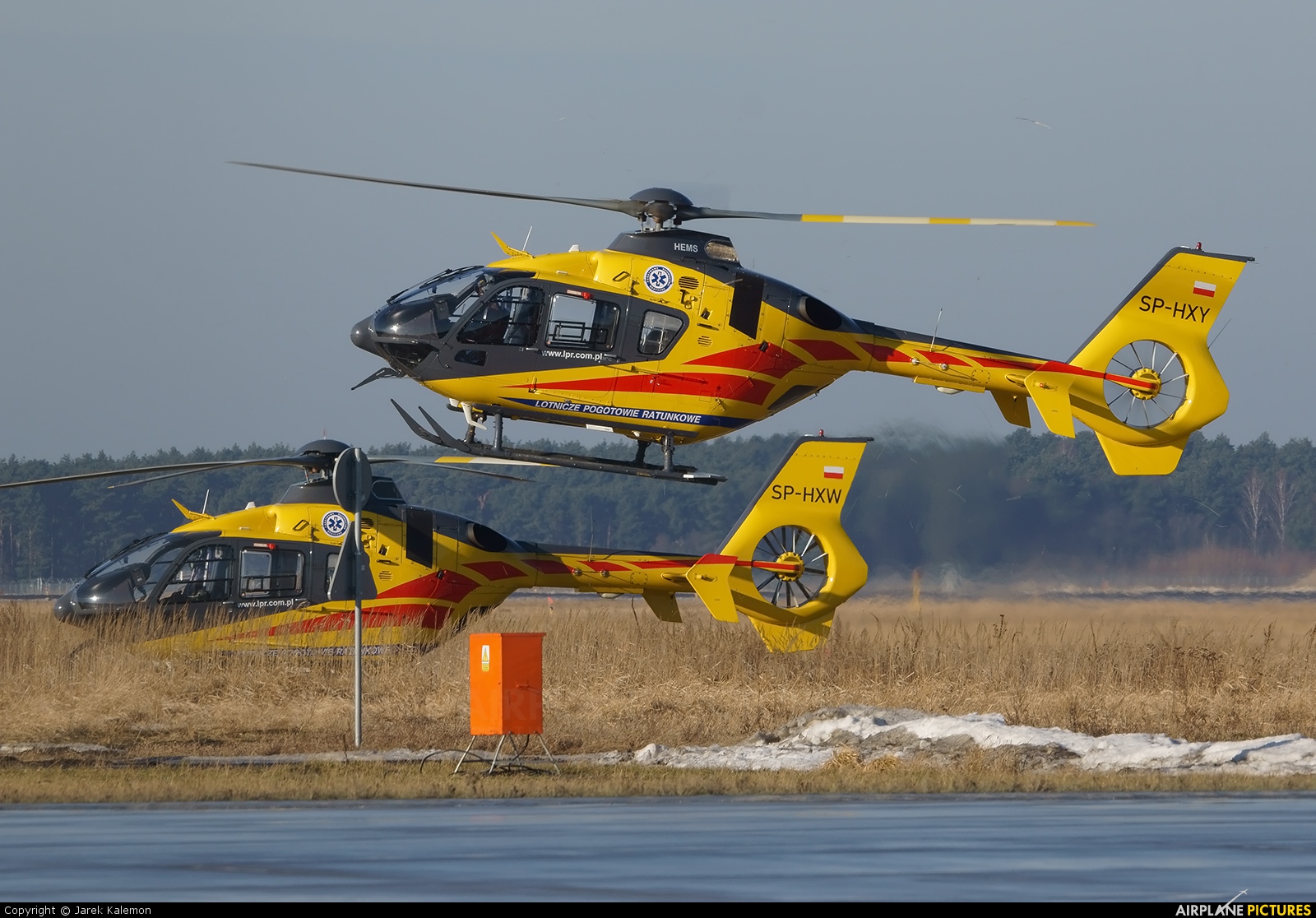 Polish Medical Air Rescue - Lotnicze Pogotowie Ratunkowe SP-HXY aircraft at Bydgoszcz - Szwederowo