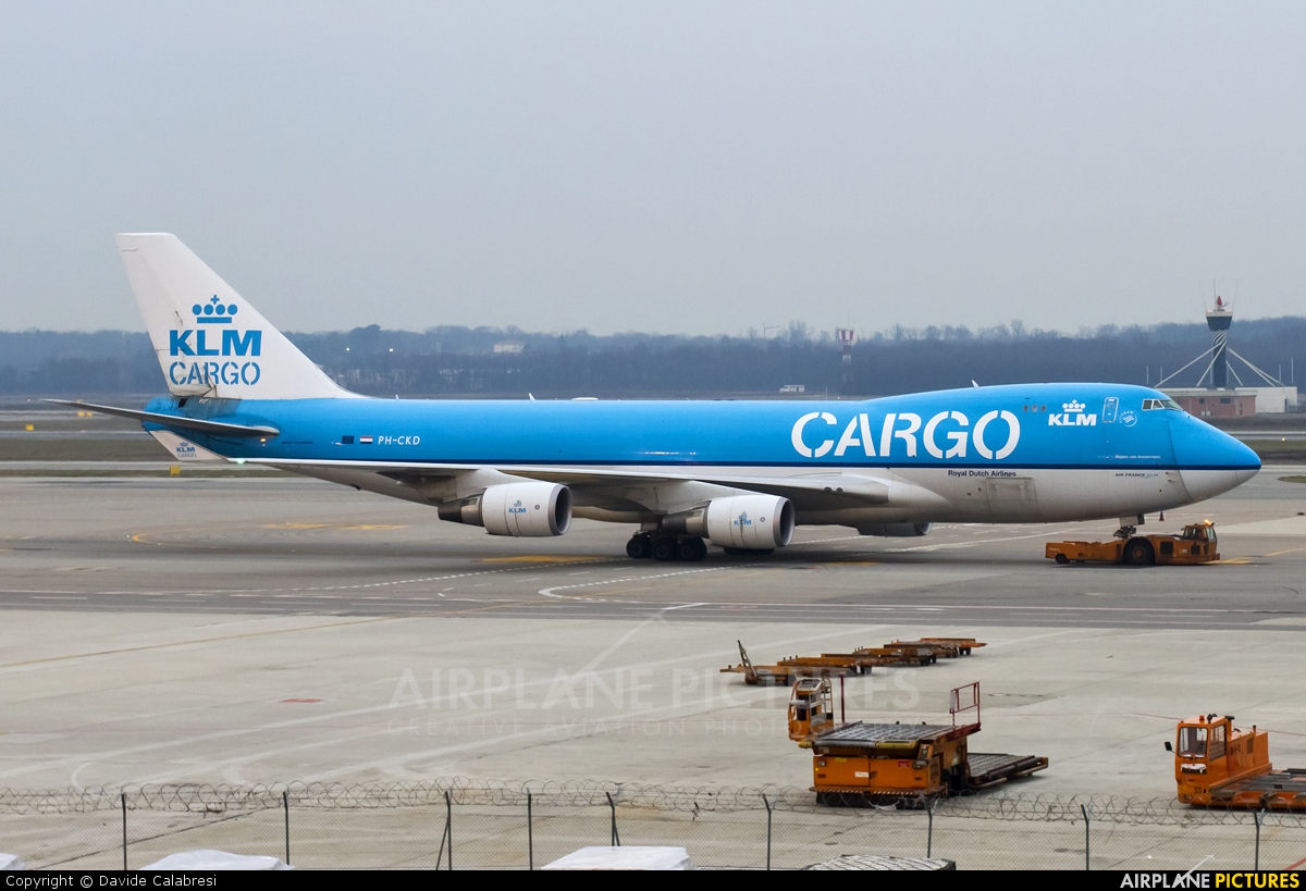 KLM Cargo PH-CKD aircraft at Milan - Malpensa