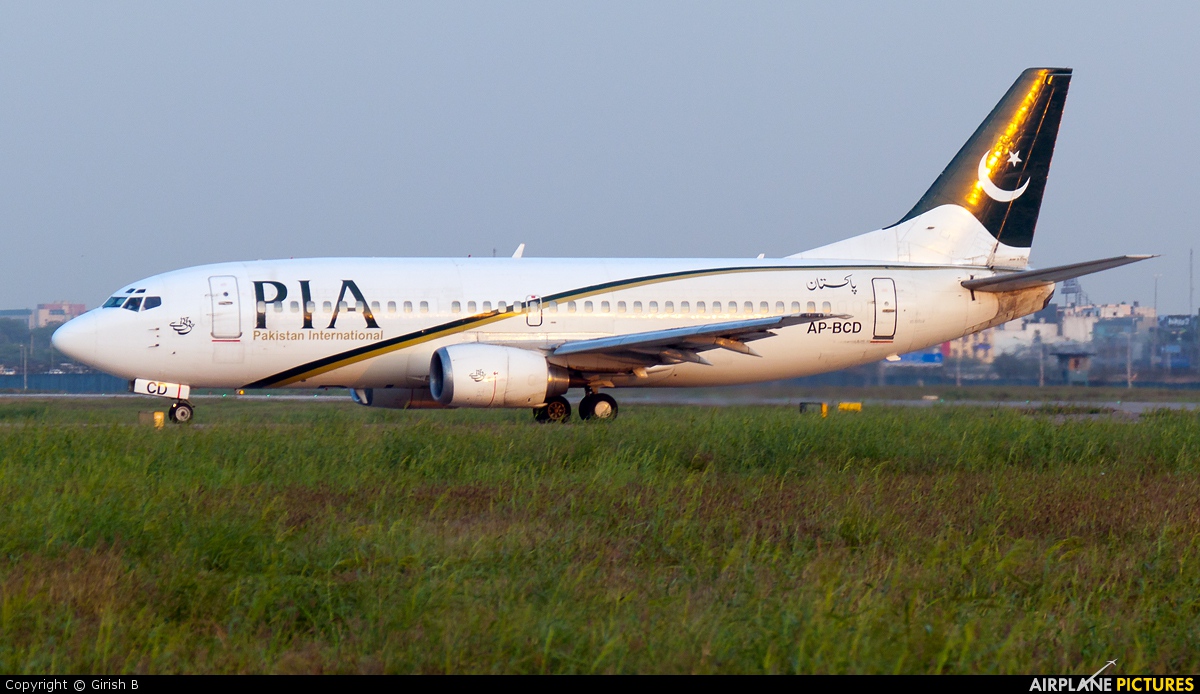 PIA - Pakistan International Airlines AP-BCD aircraft at Delhi - Indira Gandhi Intl