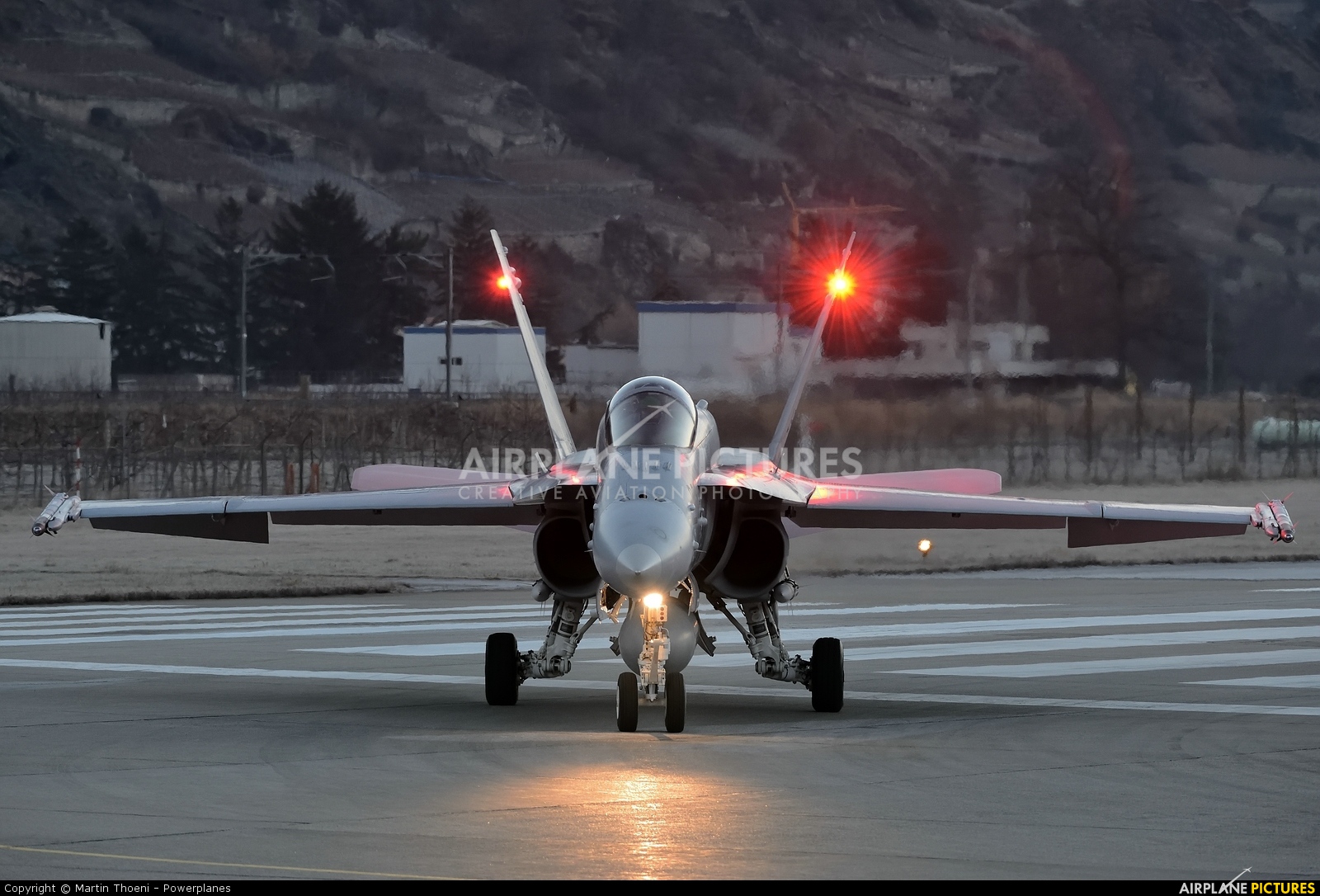 Switzerland - Air Force J-5009 aircraft at Sion