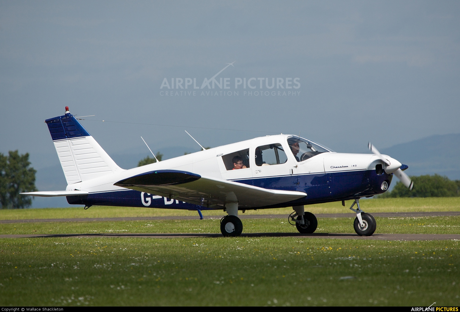 Private G-BHKX aircraft at Perth - Scone