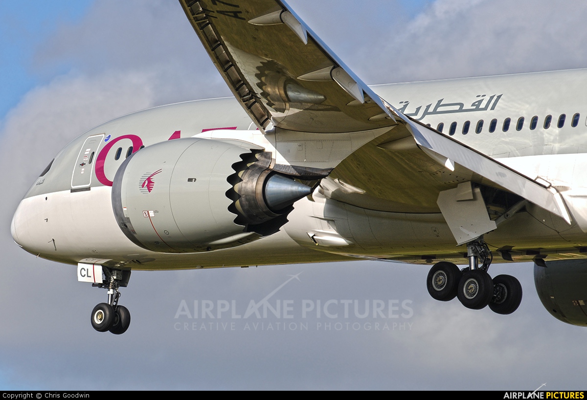 Qatar Airways A7-BCL aircraft at London - Heathrow