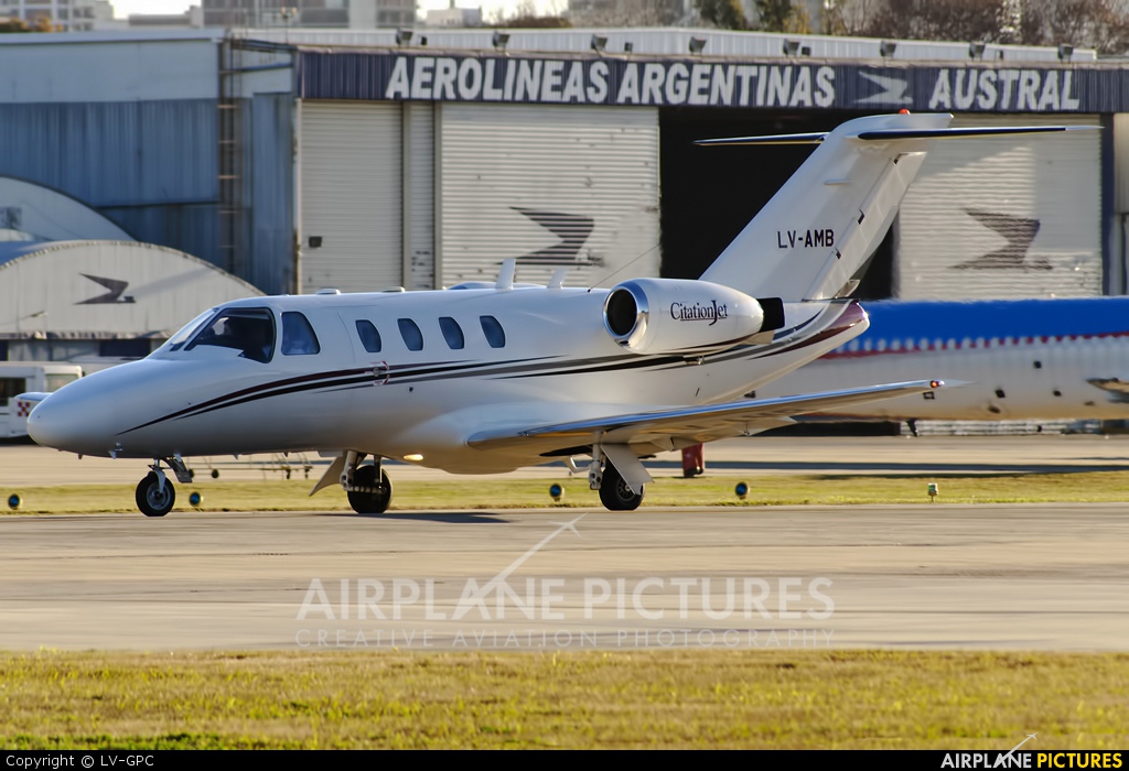 Private LV-AMB aircraft at Buenos Aires - Jorge Newbery