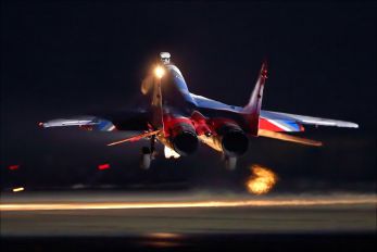 14 - Russia - Air Force "Strizhi" Mikoyan-Gurevich MiG-29UB