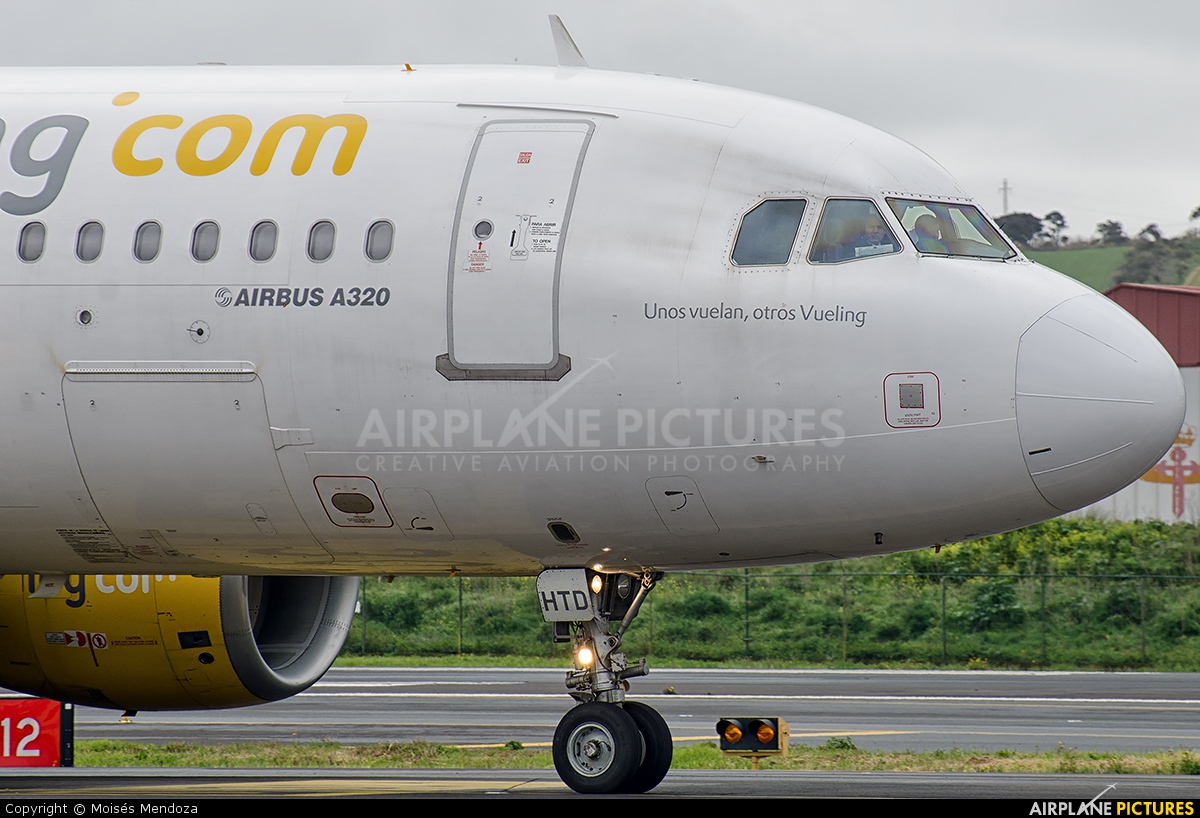 Vueling Airlines EC-HTD aircraft at Tenerife Norte - Los Rodeos