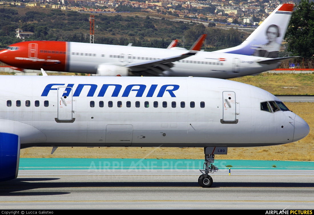 Finnair OH-LBO aircraft at Málaga